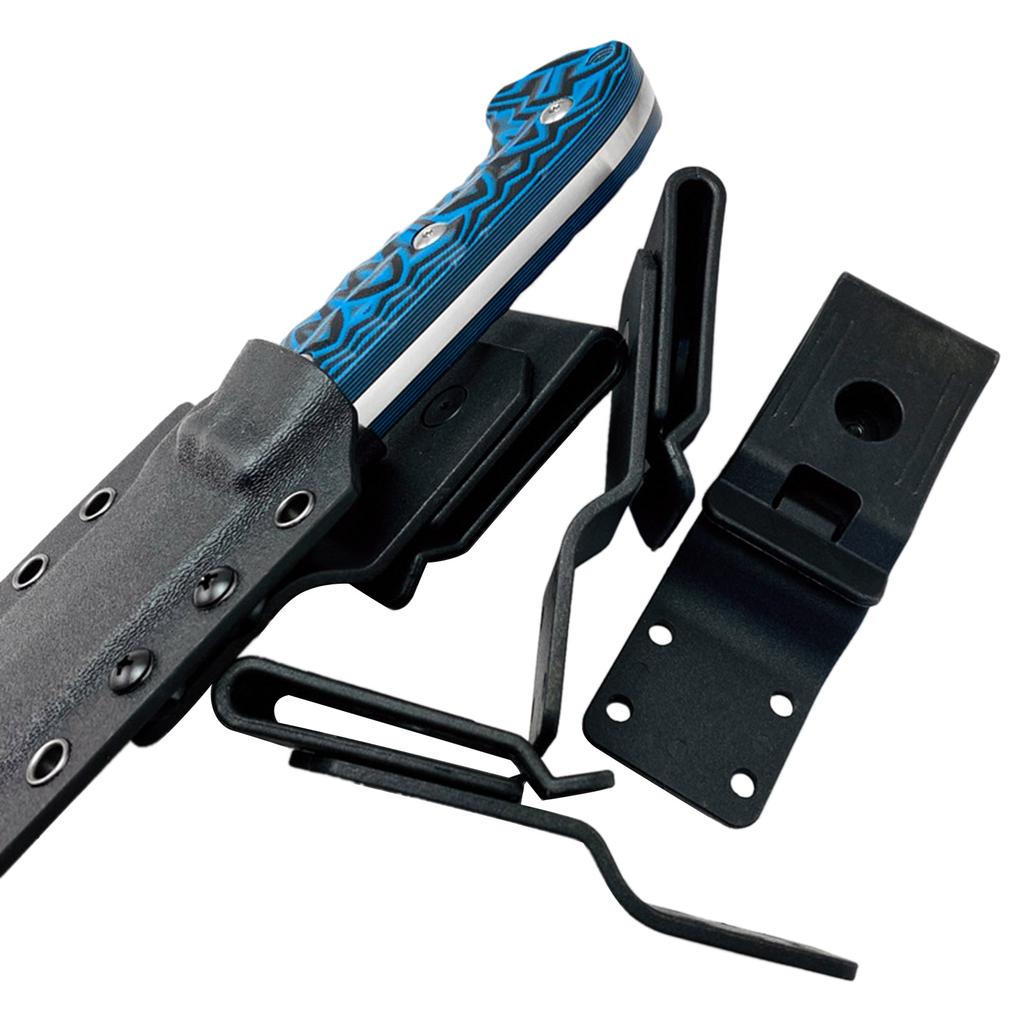 360 Degree Rotation Swivel Plastic Loop Belt Loops Clips Mounting Screws Hardware Kit for DIY Knife Sheath Gun Holster