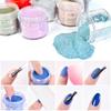 4/6pcs Set Nail Art Dipping Powder Gradient French Nail Glitter Designs Manicure Accessories