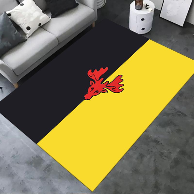 Watford FC Carpet Rug for Living Room Bedroom Home Sofa Decoration,Kids play Non-slip Floor Mat