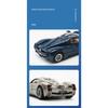 1/32 Модель спортивного автомобиля Pagani Utopia из сплава, литой металлический гоночный автомобиль, модель автомобиля, симуляция звука и света, коллекция, детская игрушка, подарок