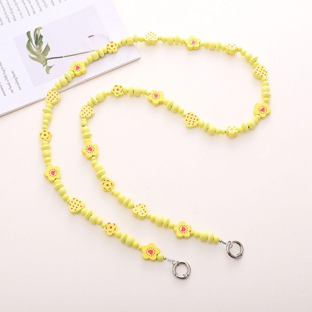 Ремешок для мобильного телефона, чехол для мобильного телефона с длинной цепочкой из бисера, аксессуары