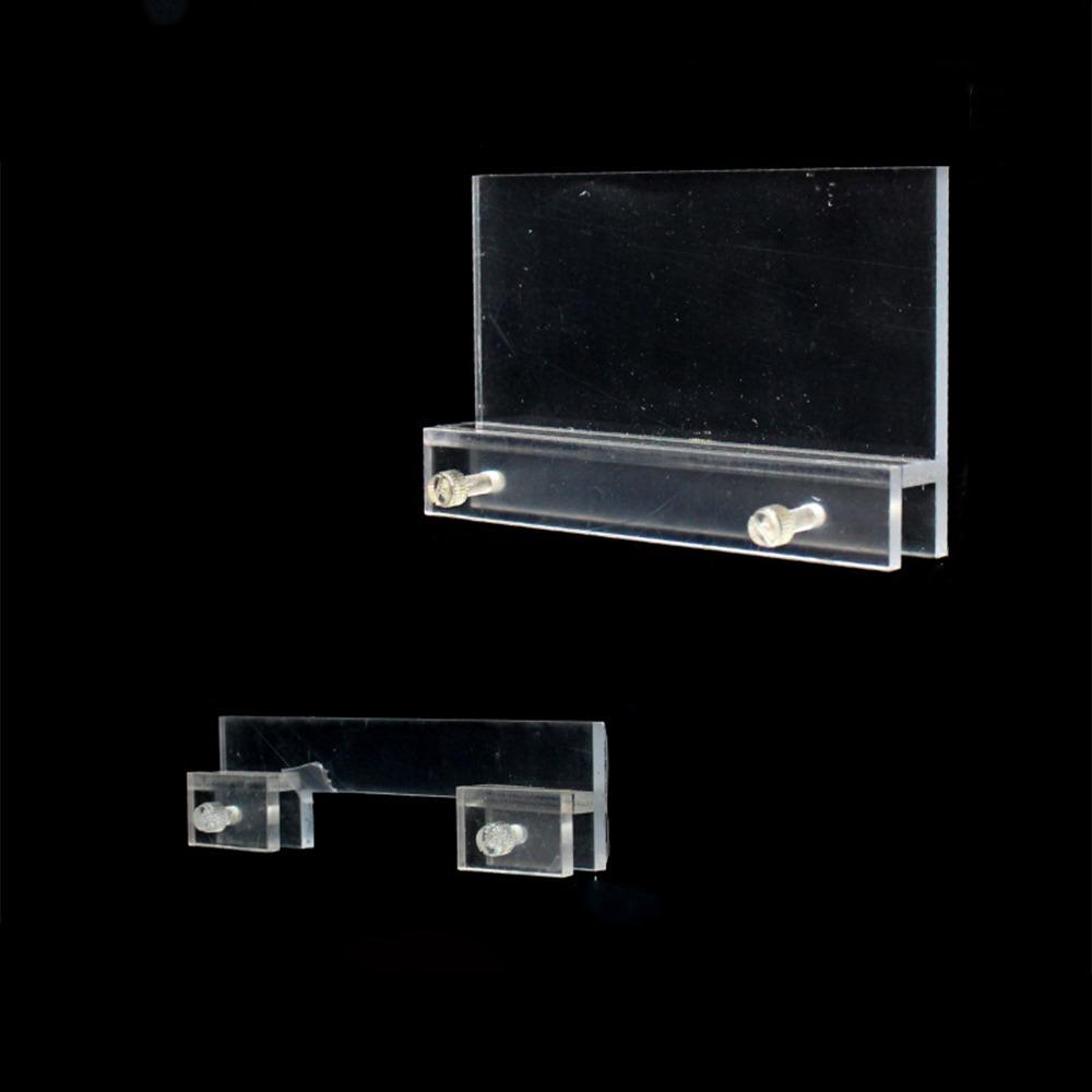Прозрачный акриловый держатель для светодиодной лампы для аквариума без сверления, подставка для освещения аквариума