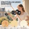 4/4 Spruce and Maple Violin with Case, Bow, Shoulder Rest, and Rosin. Black