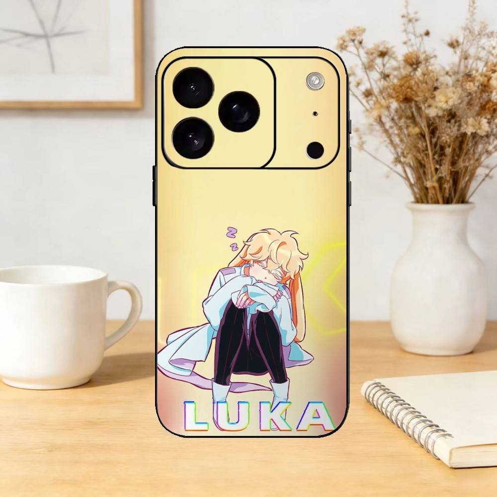 A-Alien Stage Luka Чехол для телефона Силиконовый черный Мягкий Для IPhone 17,16,15,14,13,12,11,SE,Plus Pro Max