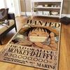 Ковер с изображением Монки Д. Луффи из One Piece для гостиной, спальни, дома, украшение дивана, нескользящий коврик для детских игр