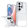 Чехол-подставка с блестящим градиентом для Magsafe для Samsung Galaxy S26 Ultra S25 Plus S24 FE A56 A37 A17 Магнитный держатель Чехол
