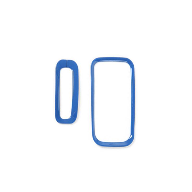 ABS автомобильная отделка шестерен, декоративная наклейка, подходит для Jeep Wrangler JK 2011-2017, аксессуары для интерьера