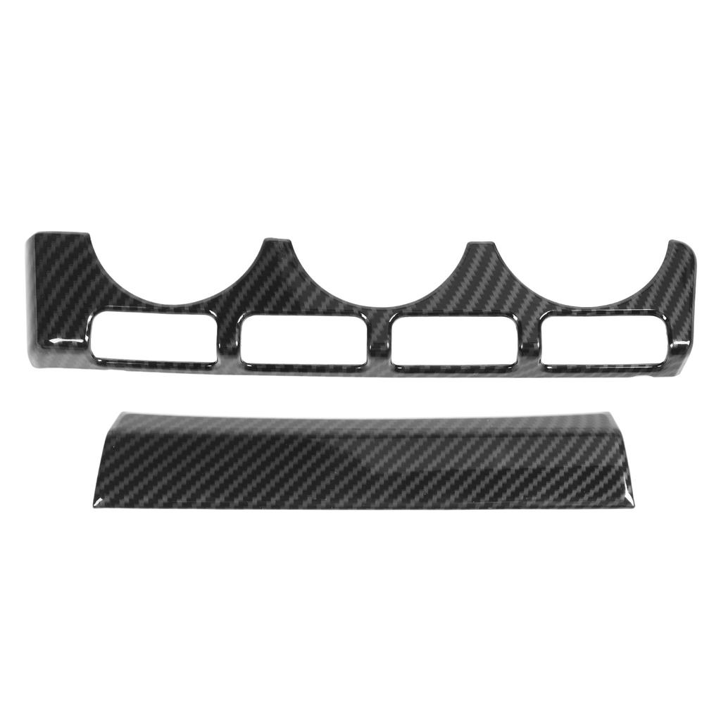 Замена отделки панели управления переключателя переменного тока в стиле углеродного волокна для Subaru BRZ ZN8 ZD8 2022 и далее