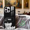 1PC C-Cute B-Boykisser -R Phone Case For iPhone17,16,15,14,13,12,11 Plus,Pro Max Magnetic For Magsafe Wireless Charging