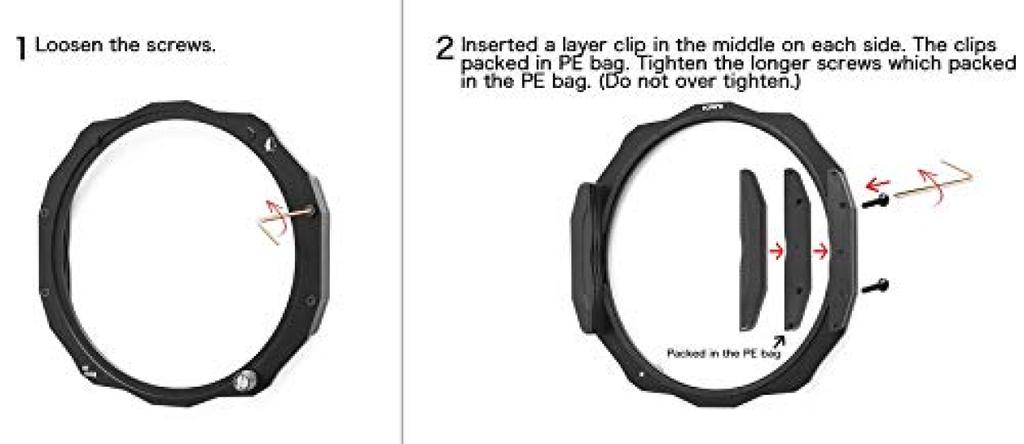 KANI HT150 III 150mm Square Filter Holder Set for SIGMA DG DN Art Holds up to Two Square Includes Aluminum Storage Product 807458 14-24mm F2.8 Lens,