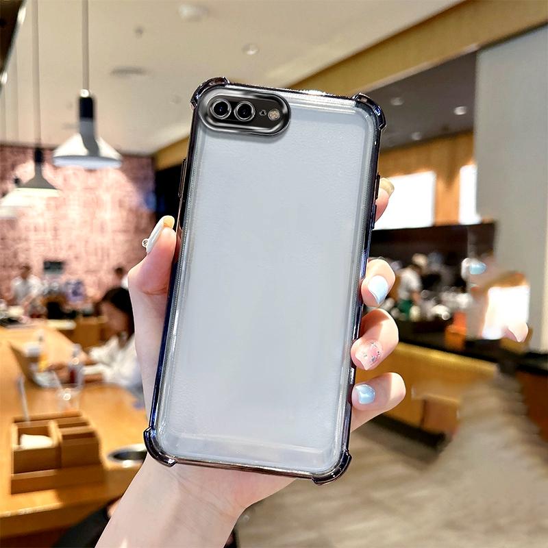 Противоударный чехол с защитой камеры (Airbag) для Apple iPhone 17 Pro Max Air 7 8 Plus 6 6S SE 2020, силиконовая задняя панель с покрытием, прозрачная крышка