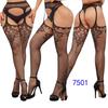 Sexy Lingerie Lace Transparent Sling Net Stockings Black Sexy Free Off Waist Fishnet Stockings Non Slip Garter