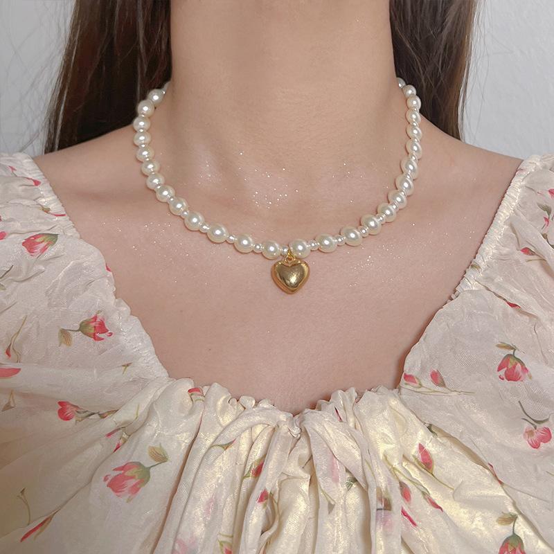 Жемчужное ожерелье женское нишевое легкое роскошное дизайнерское модное темпераментное цепочка на ключицу цепочка на шею цепочка на свитер цепочка из бисера