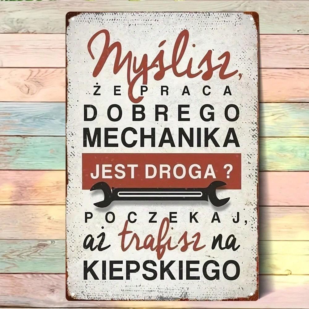 Винтажная металлическая табличка 8x12 дюймов Плоское настенное искусство MY LI ZE Ржавый Декор для бара