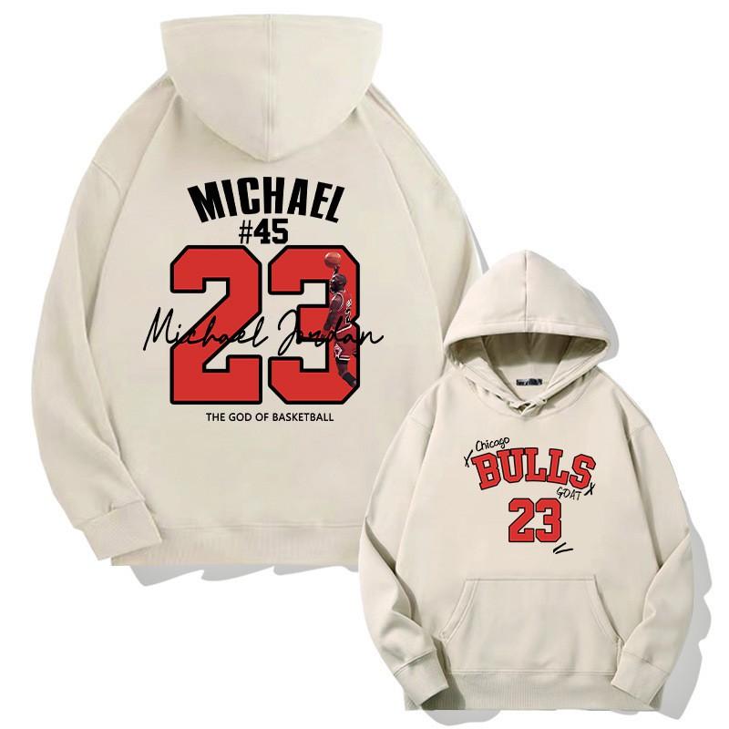 Mens Oversized Drop Shoulder Hoodie With Basketball Print Casual Fall Sweatshirt
