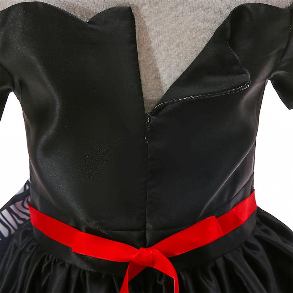 Детский рождественский карнавальный костюм с принтом, рождественская елка, подарок Санта-Клаусу, платье принцессы для ролевых игр, элегантное карнавальное платье для девочек