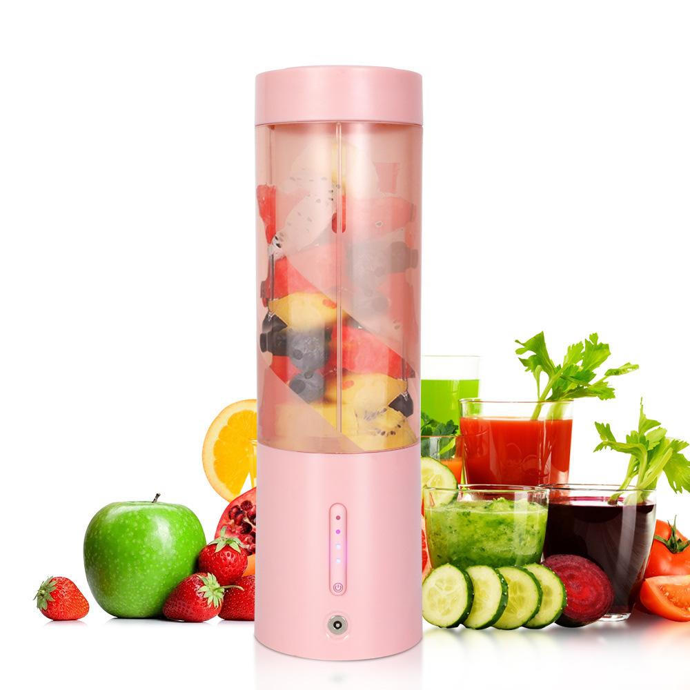Portable Blender,  Shakes and Smoothies with 6 Ultra Sharp Blades, 15Oz Mini Blender USB Rechargeable Magnetic for Travel/Picnic/Office/Gym