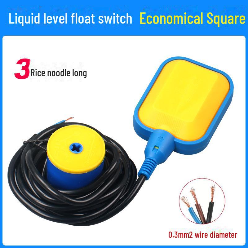 Автоматический поплавковый выключатель для контроля уровня воды в резервуарах и бассейнах