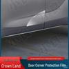 Защитная пленка из ТПУ от царапин для передней и задней двери Crown Land Cruiser для боковых порогов