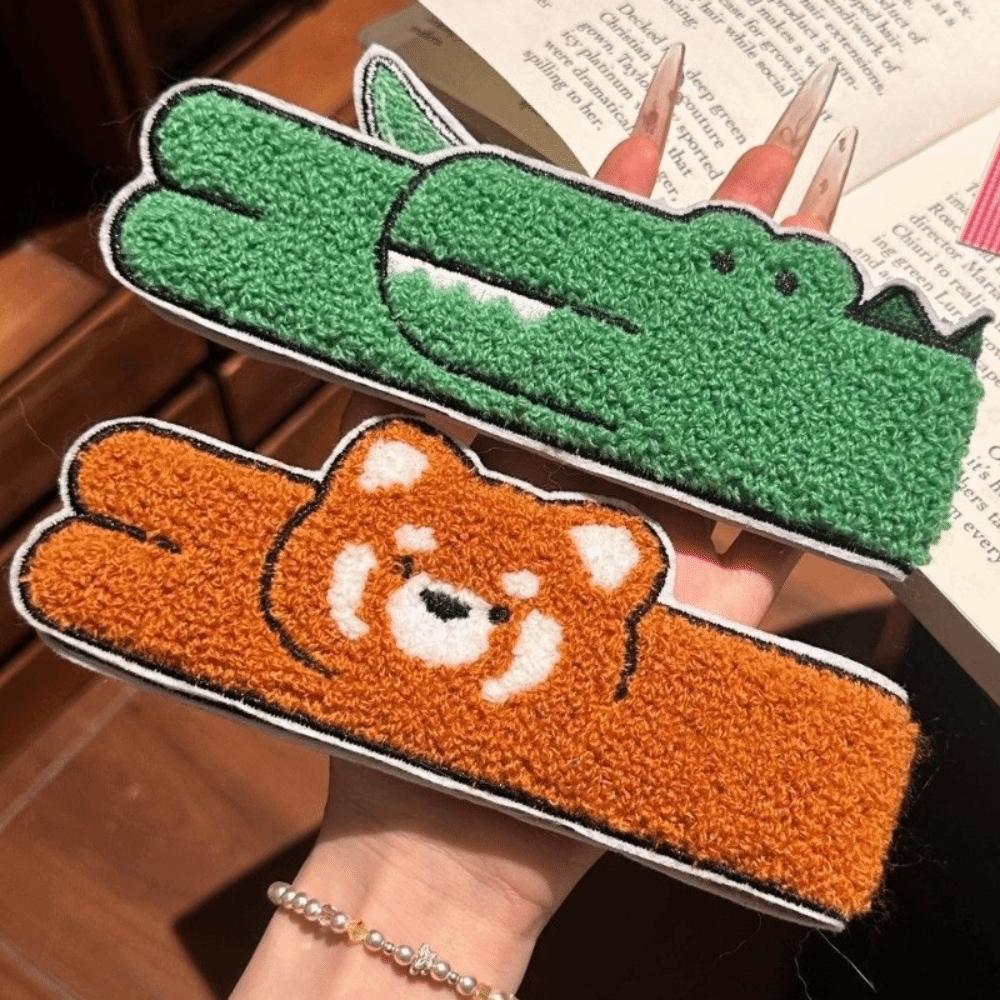 3/4 pcs/set Cartoon Animal Hair Styling Sticker Self-Adhesive Hair Accessory  Skincare
