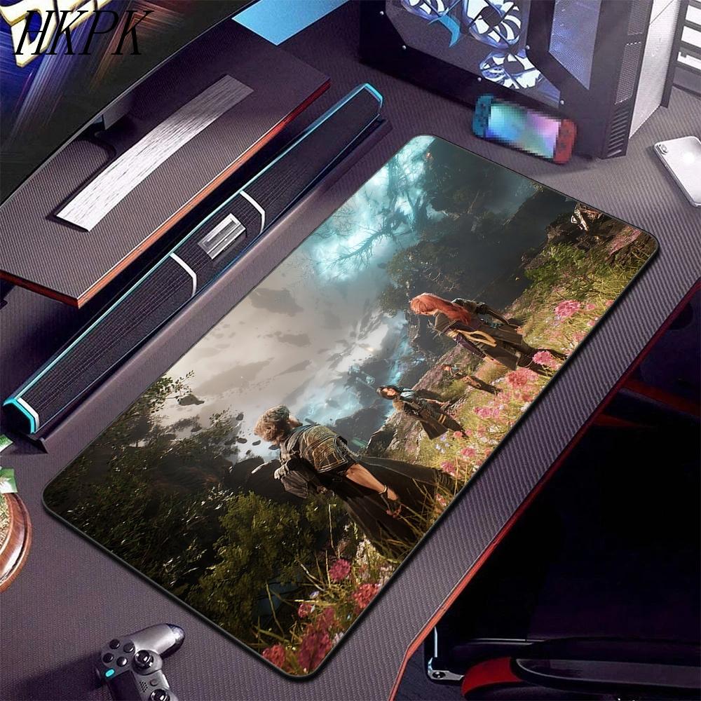 Mouse Pad PC Gaming Accessories Desk Mouse Mat Clair Obscur Expedition Mousepad Laptop Cool Anime Keyboard Pad For Boy Gift