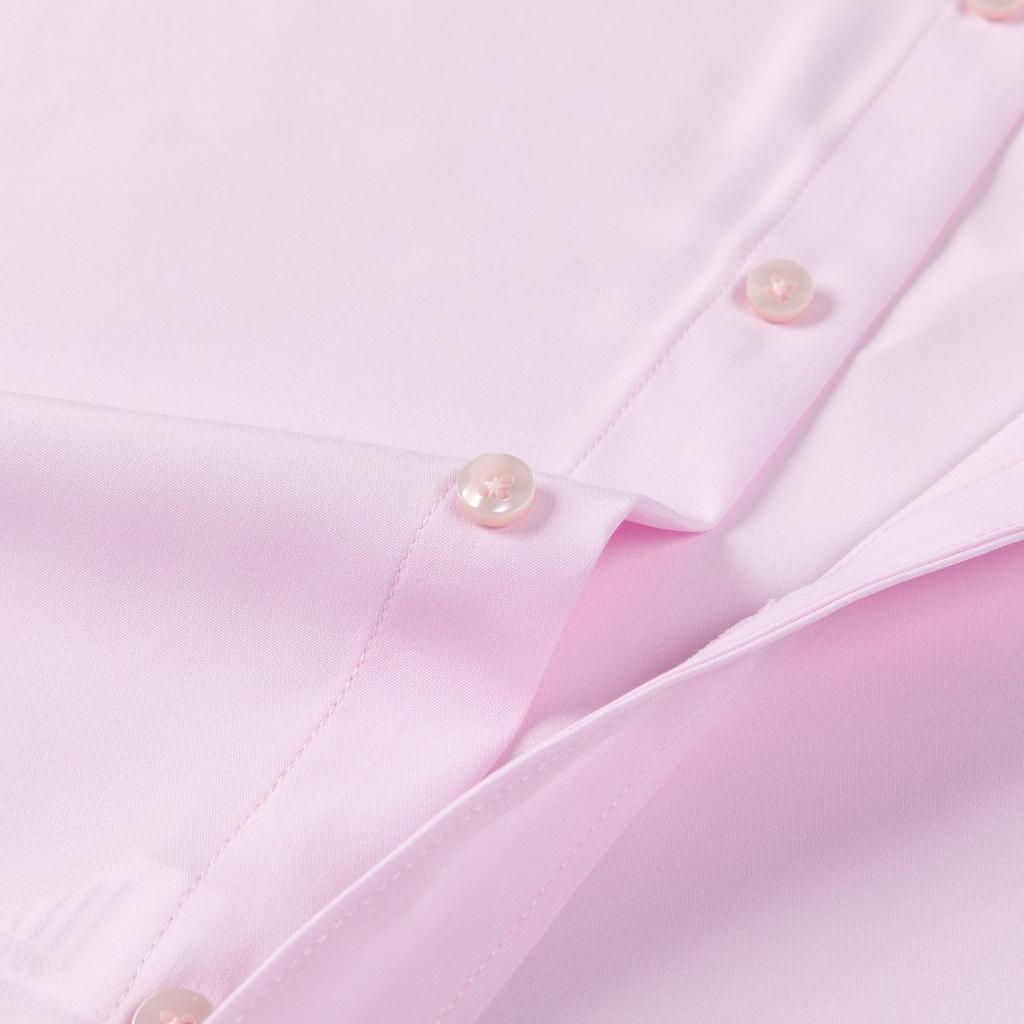 Мужская футболка больших размеров на весну и лето, однотонная, с отложным воротником и длинным рукавом, деловая рубашка