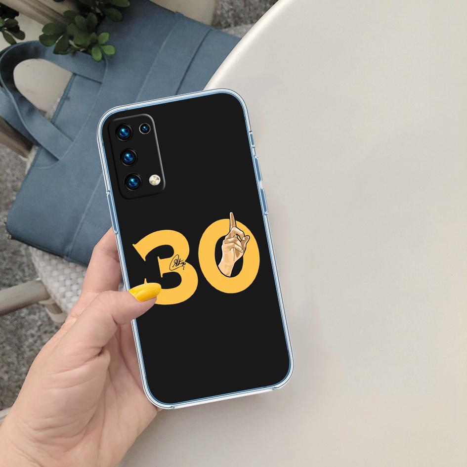 C-Curry Basketball Star Transparent Phone Case for Motorola Moto G7 G8 G9 G84 G85 G73 G24 G15 Z2 Play Power Plus