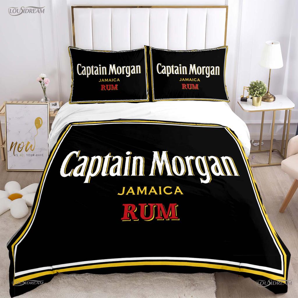 Captain morgan Casal Всесезонный пододеяльник Одеяло Постельное белье Мягкий пододеяльник и наволочки Для мальчика Односпальный/Двуспальный/Королевский/Кинг