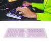 PBT Колпачки для клавиш Pudding 129 Клавиш Полупрозрачные OEM Высота Двухцветное Литье под Давлением Колпачки для Механических Клавиатур