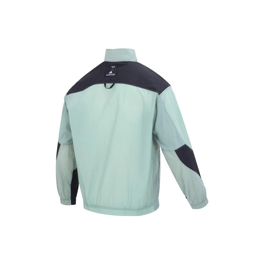 adidas Куртки Мужские Зеленый Стойка Умеренный Другое IA6965