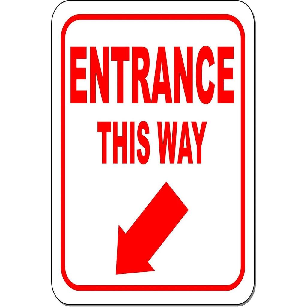 Винтаж Выход Вход Поворот Стрелка Металлические Оловянные Вывески Плакаты Пластины Настенный Декор для Баров Гараж Кафе Клубы Пабы Ретро Плакат Табличка