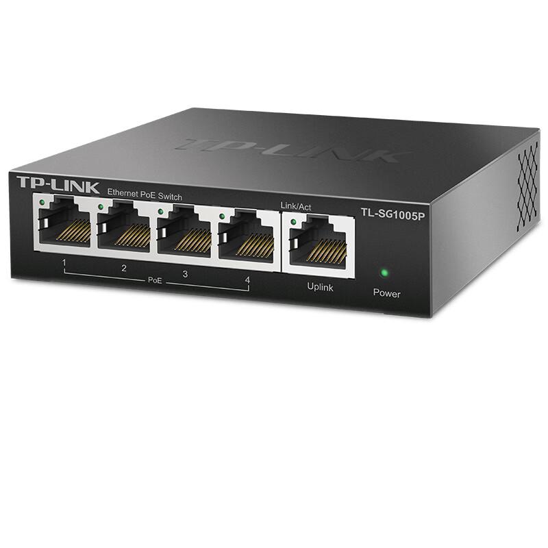TP-LINK TL-SG1005P 5-Port Gigabit PoE+ Unmanaged Switch