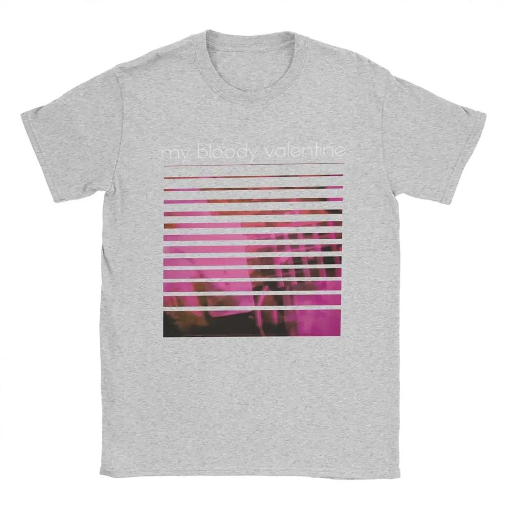 My Bloody Valentine's Day No Love Tribute T-shirt Men's Cotton Humor T-shirt Round Neck Short Sleeve Dress Plus Size Top Y2K