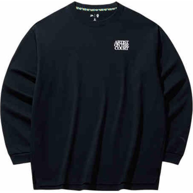 Anta Basketball Collection T Shirt Unisex Basic Black 172441404-3