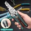 Foldable Wire Stripper with Non-Slip Handle Ergonomic Design High-Hardness Multi-function Cable Cutter Wire
