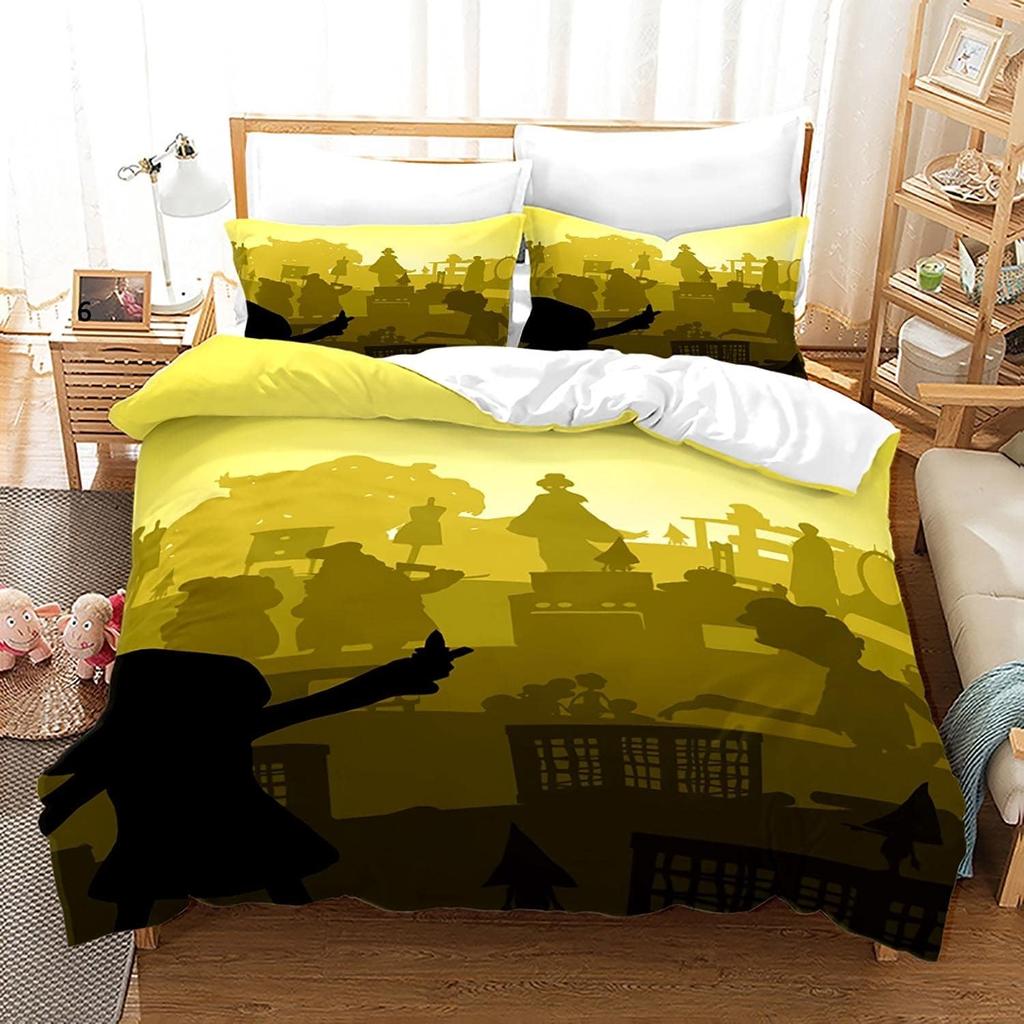 Exquisite 3D Little Nightmares Wallpaper Anime Digital Printing Bedding Set Duvet Cover Comforter Bed Youth Kids Girl Boys Gift
