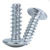TT Nickel-Plated M3/M4 Large Flat Head Self-Tapping Screw with Mushroom and Umbrella Head