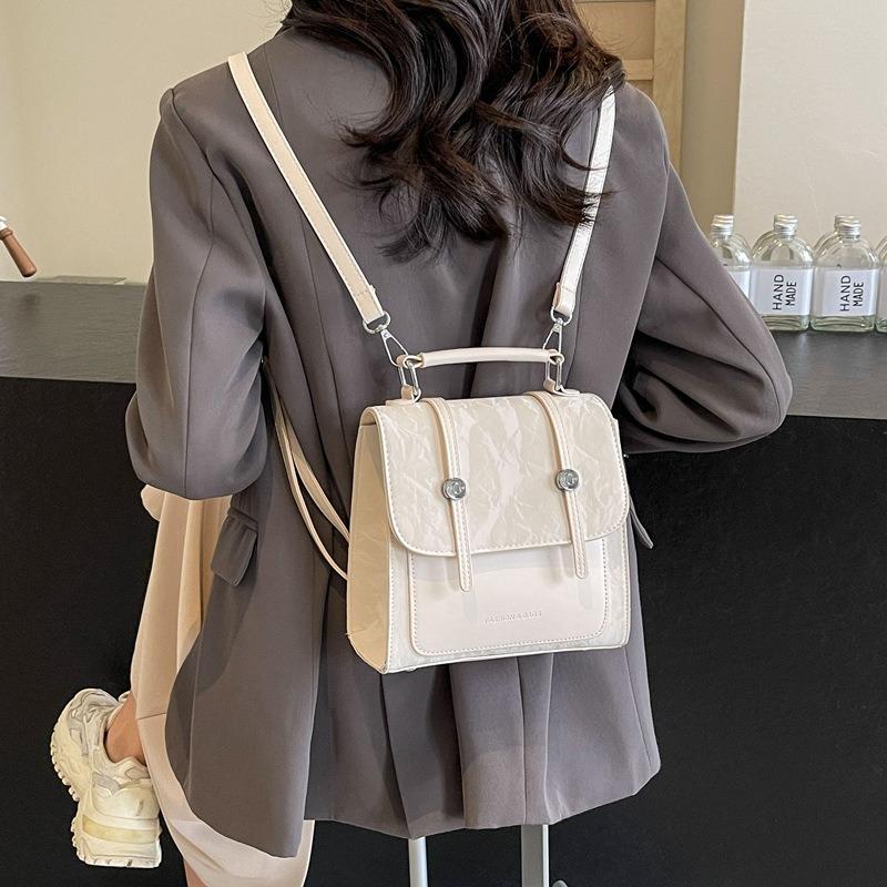 Высококачественный рюкзак для женщин. Рюкзаки. Новый модный однотонный минималистичный рюкзак 2024 года для девочек. Сумка для студентов колледжа.