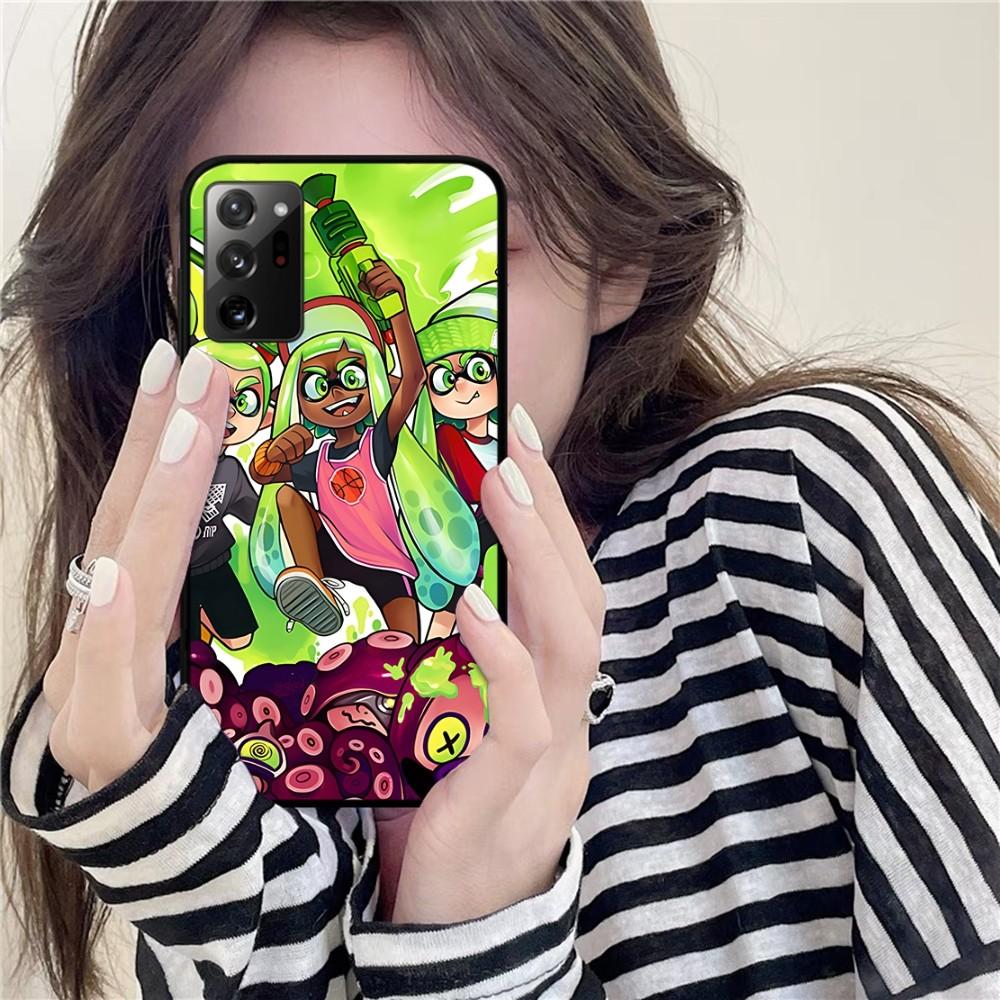Splatoon Phone Case For Samsung Note 8 9 10 20 Pro Plus Lite M 10 11 20 30 21 31 51 A 21 22 42 02 03