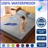 All Size Smooth Waterproof Mattress Protector for Box Spring Four Seasons Mattress Cover Bed Bug Proof Hypoallergenic Mattress Pad Cover