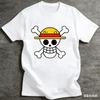 One Piece Monkey D. Luffy Japanese Anime Summer Kids T-shirt for 3-12 Years Short Sleeve High Quality