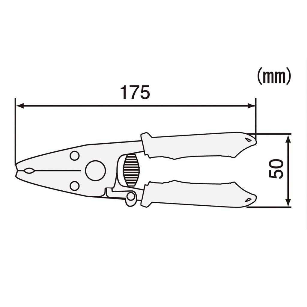 ENGINEER Wire Stripper for Wires PA-14 Ultra-Fine