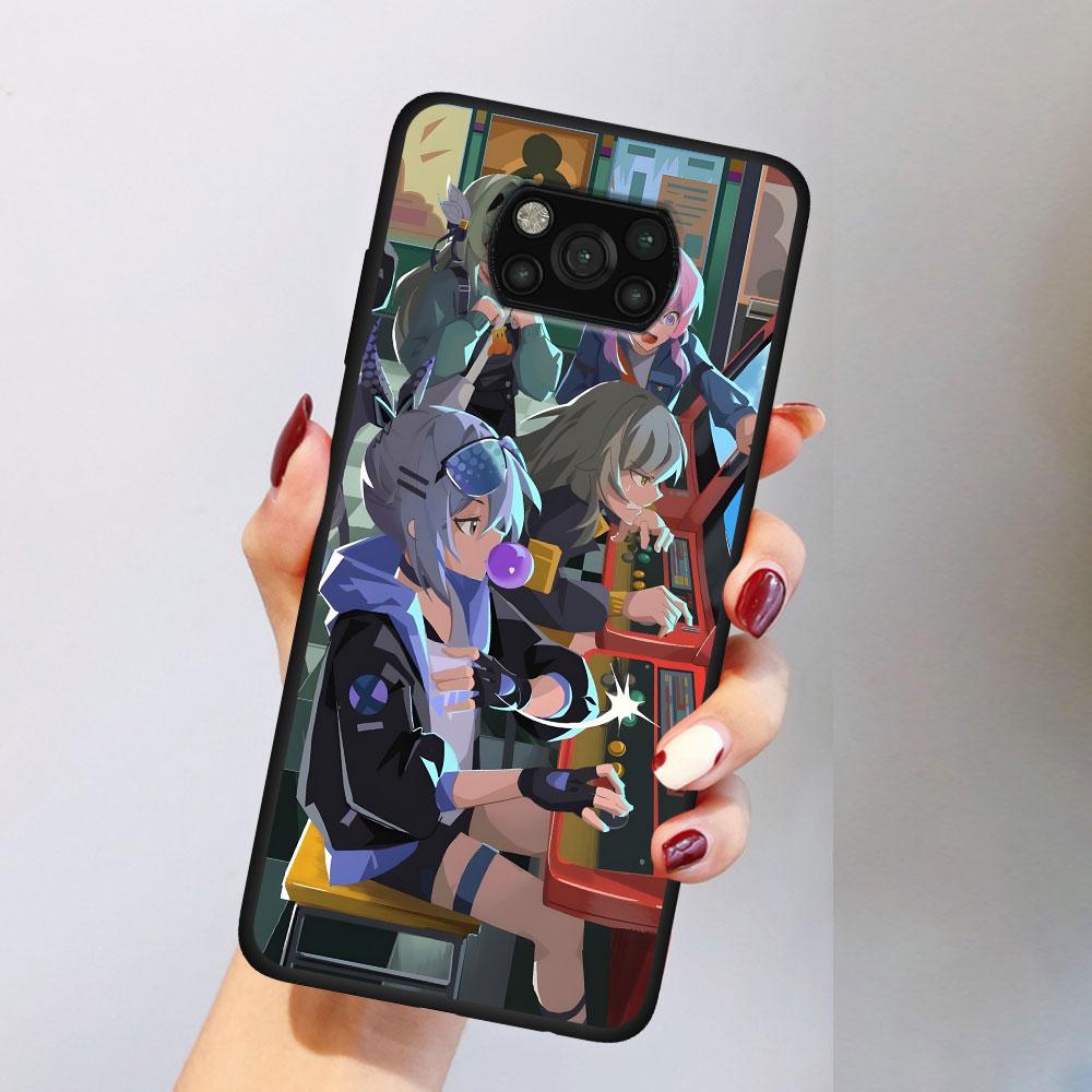 Чехол Honkai Star Rail Firefly для Xiaomi Poco M3 X3 NFC X5 M5s M4 Pro 5G F3 Черный Силиконовый Мягкий Чехол для Телефона Coque