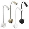 Bedside Working Study Reading Lamp Wall Lamp Sconces 3W LED Book Lamp Wall Night Light Fixtures Spot LED Gooseneck Reading Light
