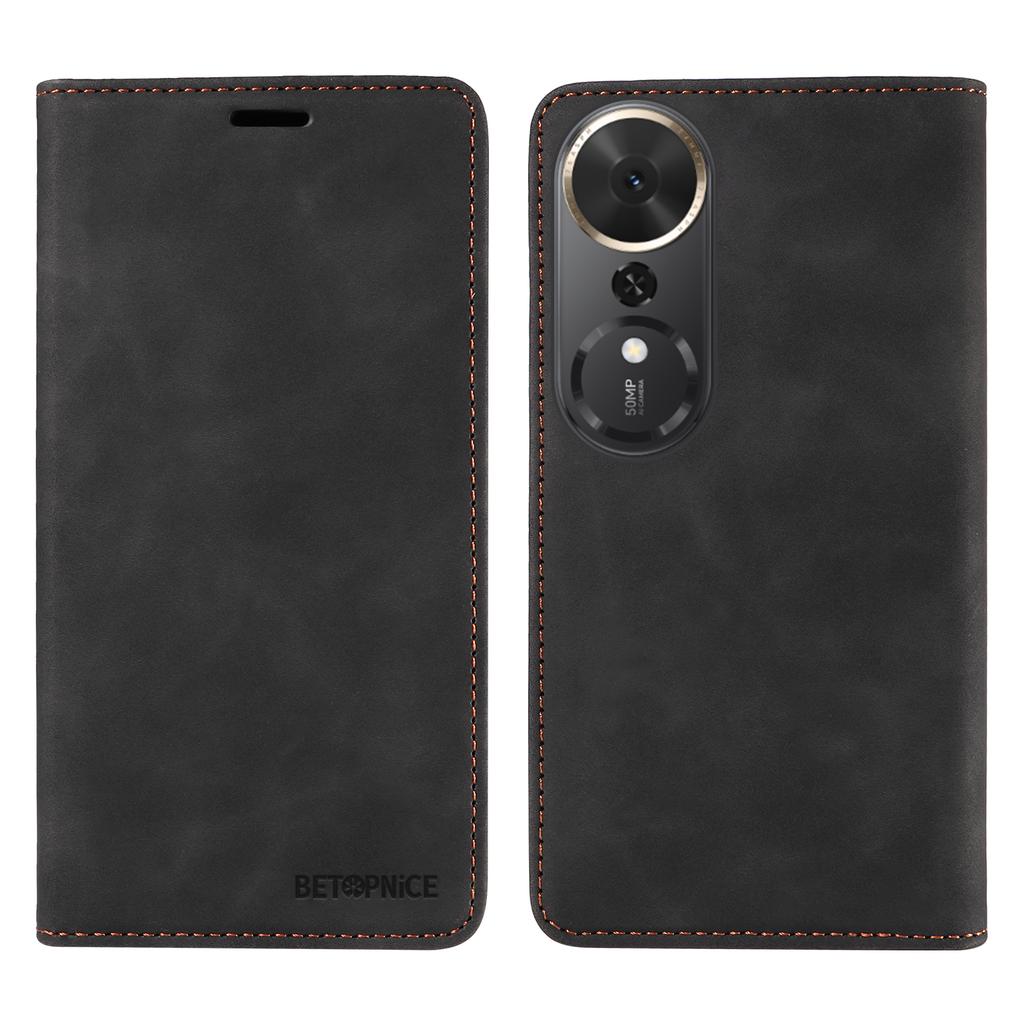 For Honor Play 70 Plus 5G Case BETOPNICE Magnetic Closure RFID Blocking Wallet Stand Leather Phone Cover