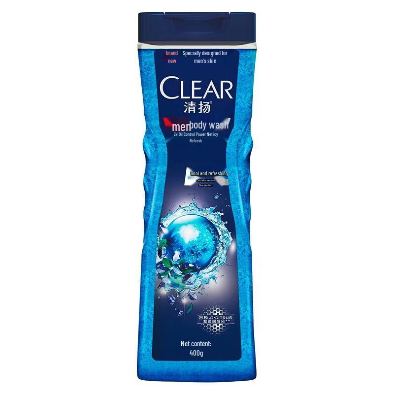 Clear Men Icy Cool Sea Salt Shower Gel