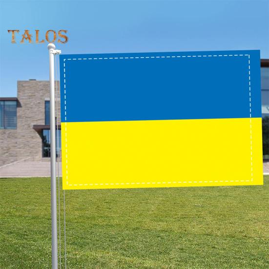 12" x 18" флаг Украины двухсторонний патриотический украинский национальный баннер украшение наружная подвесная табличка для сада балкон настенный декор
