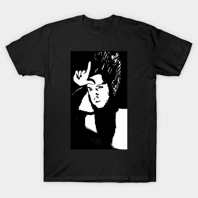 Asian Size Men Print T-shirt Wayne Static No-Cut Heat Transfer Print Cotton Tshirt