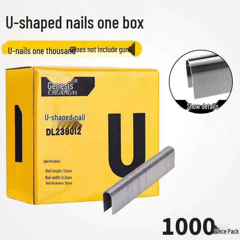 Chuangyi Industrial Grade Pneumatic Nail & Staple Gun for Woodworking & Decoration