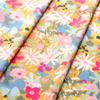 Fresh Printed Light and Thin Skin Friendly Handmade DIY Rich Colors Pure Cotton Floral Print Poplin Fabric Fabric Breathable
